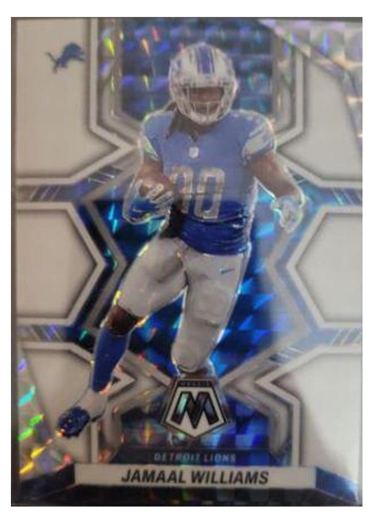 2022 Panini Mosaic Base Set Jamaal Williams #66 card