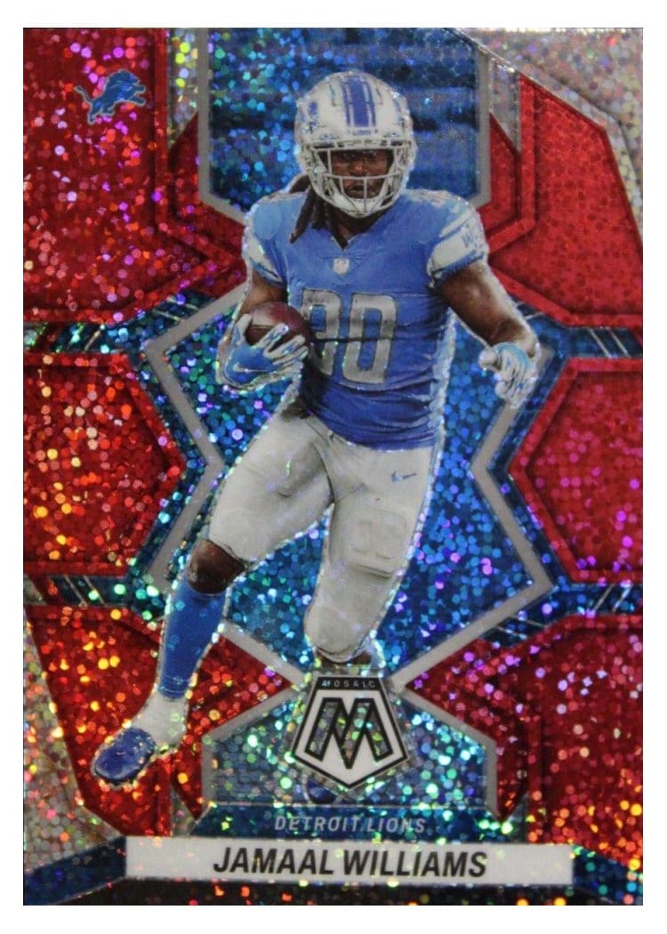 2022 Panini Mosaic Base Set Jamaal Williams #66 card