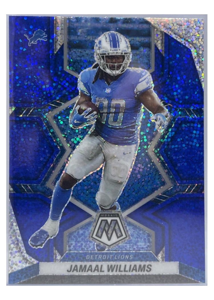 2022 Panini Mosaic Base Set Jamaal Williams #66 card