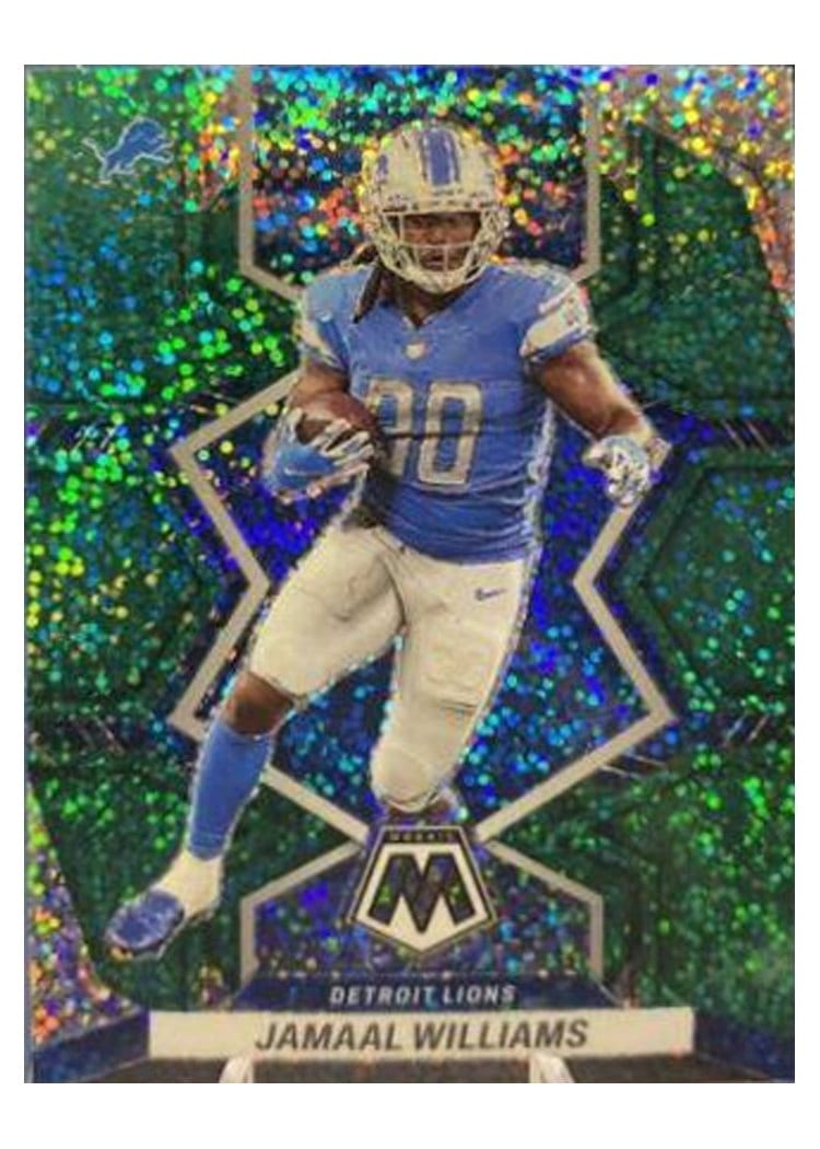 2022 Panini Mosaic Base Set Jamaal Williams #66 card