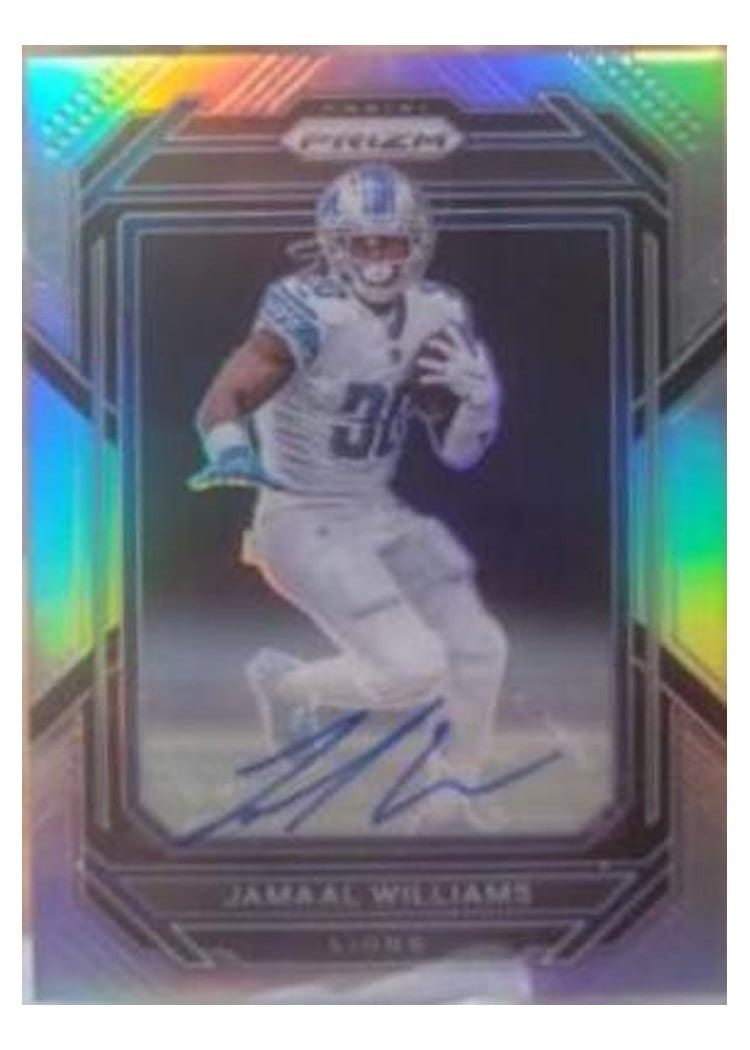 2022 Panini Prizm Base Set Jamaal Williams #97 card