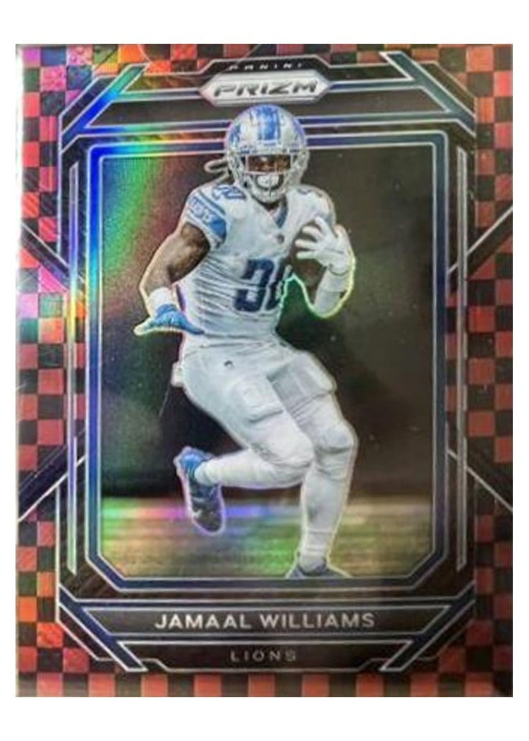 2022 Panini Prizm Base Set Jamaal Williams #97 card
