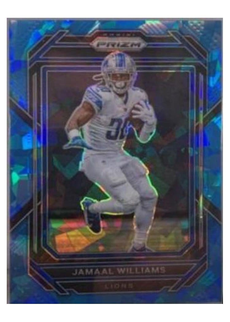 2022 Panini Prizm Base Set Jamaal Williams #97 card