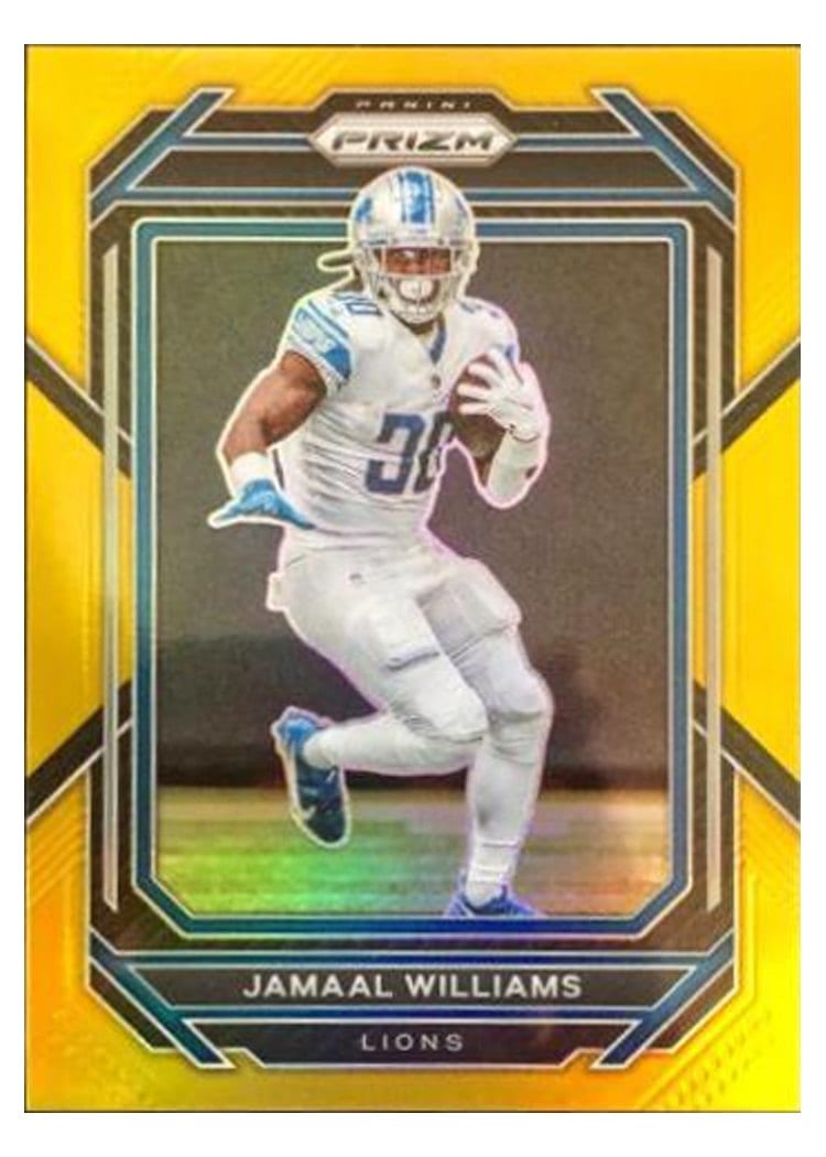 2022 Panini Prizm Base Set Jamaal Williams #97 card