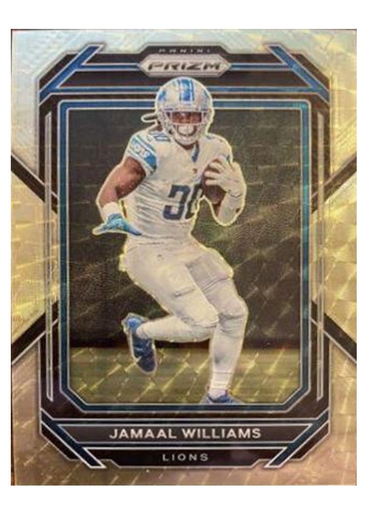 2022 Panini Prizm Base Set Jamaal Williams #97 card