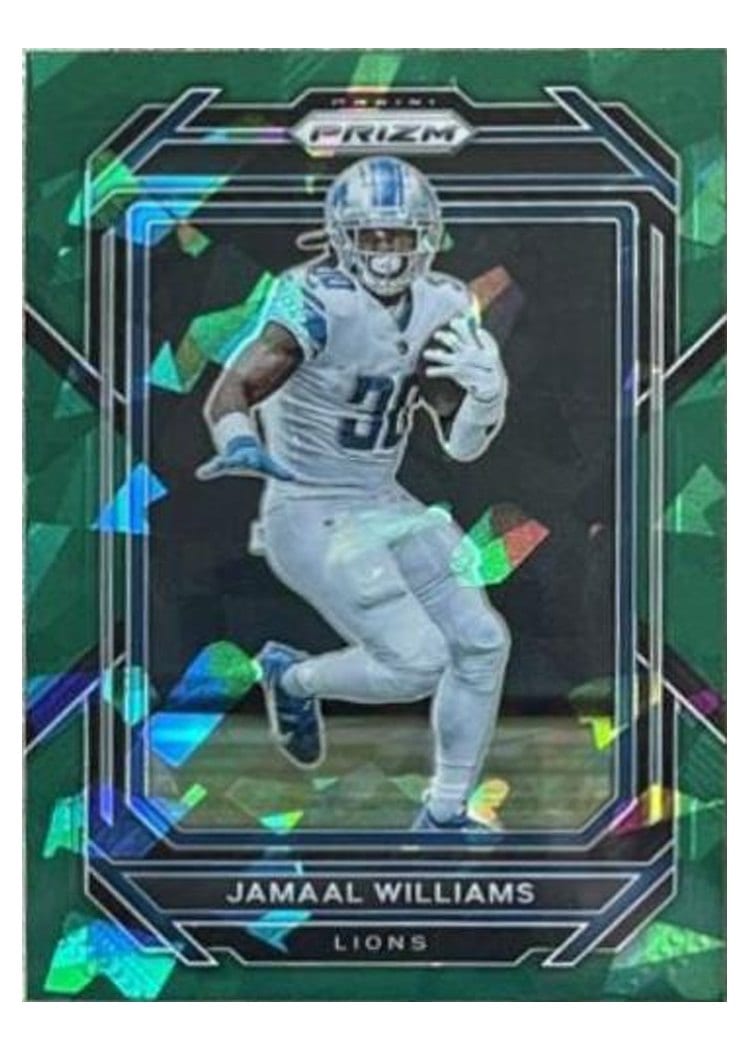 2022 Panini Prizm Base Set Jamaal Williams #97 card