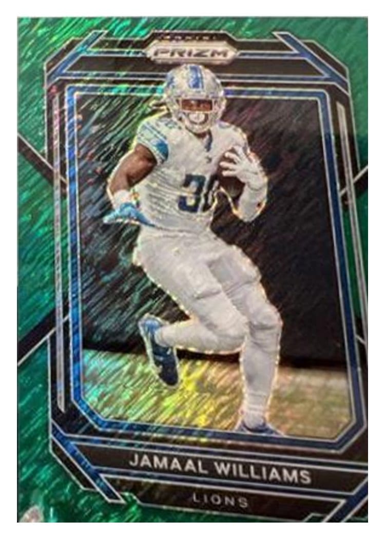 2022 Panini Prizm Base Set Jamaal Williams #97 card