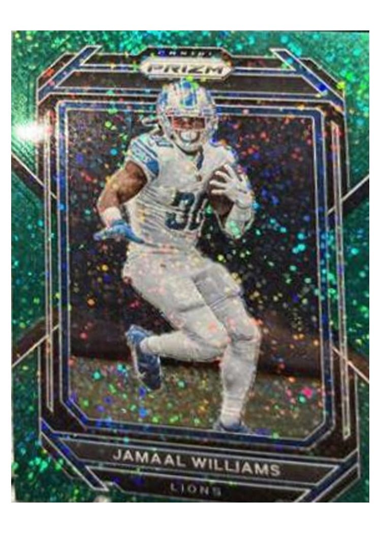 2022 Panini Prizm Base Set Jamaal Williams #97 card