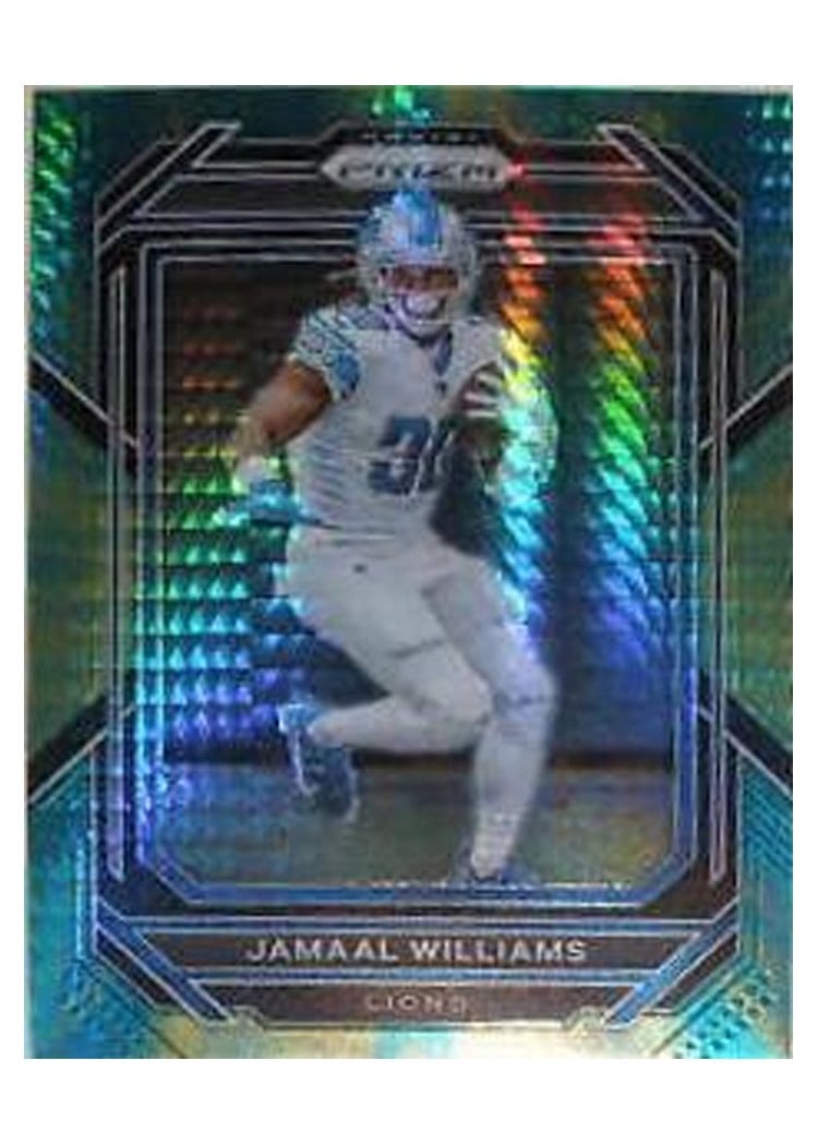 2022 Panini Prizm Base Set Jamaal Williams #97 card
