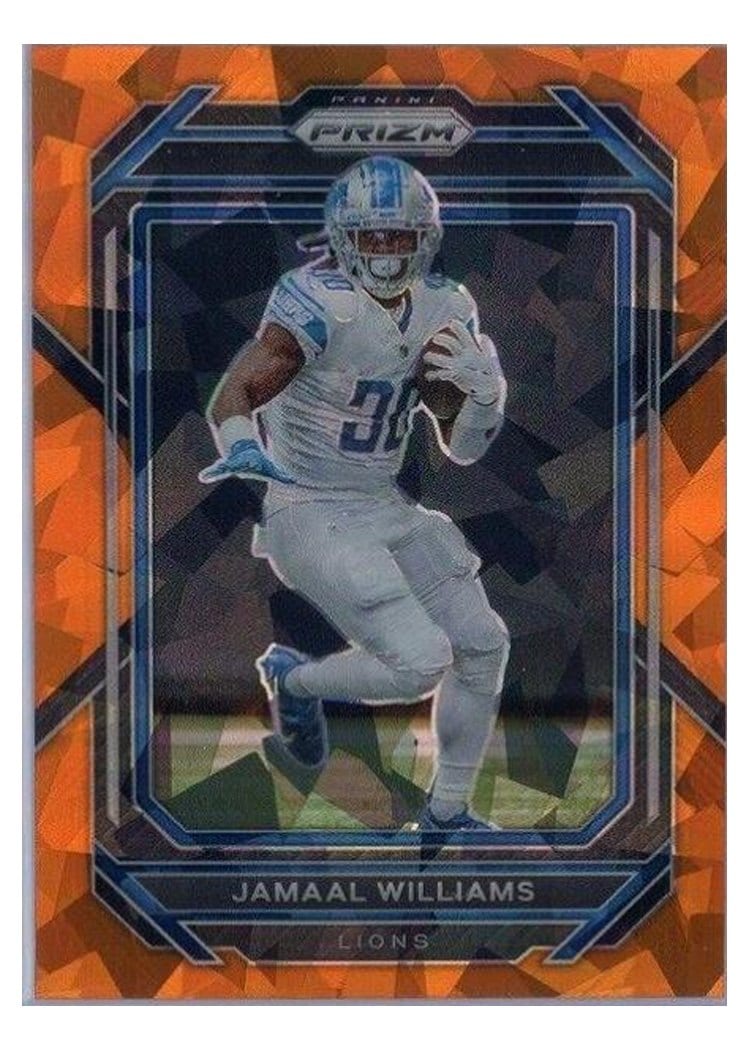 2022 Panini Prizm Base Set Jamaal Williams #97 card