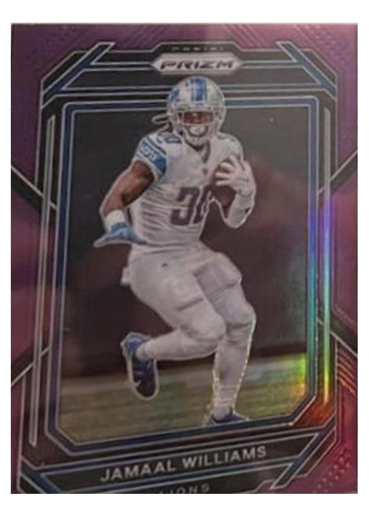 2022 Panini Prizm Base Set Jamaal Williams #97 card
