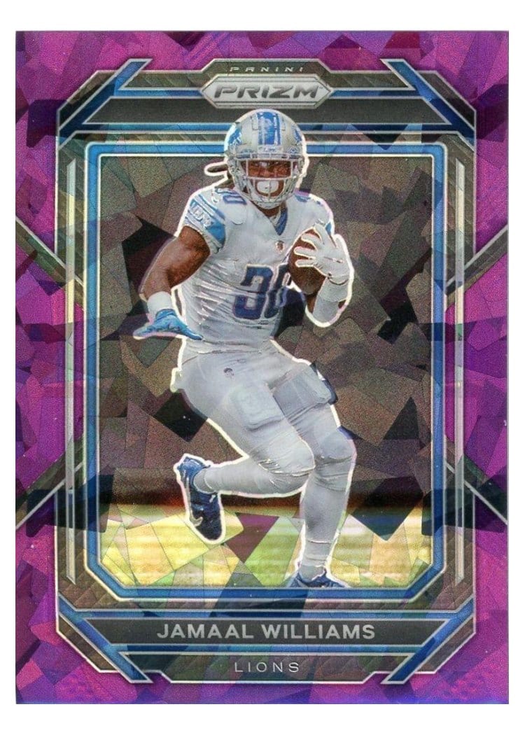 2022 Panini Prizm Base Set Jamaal Williams #97 card