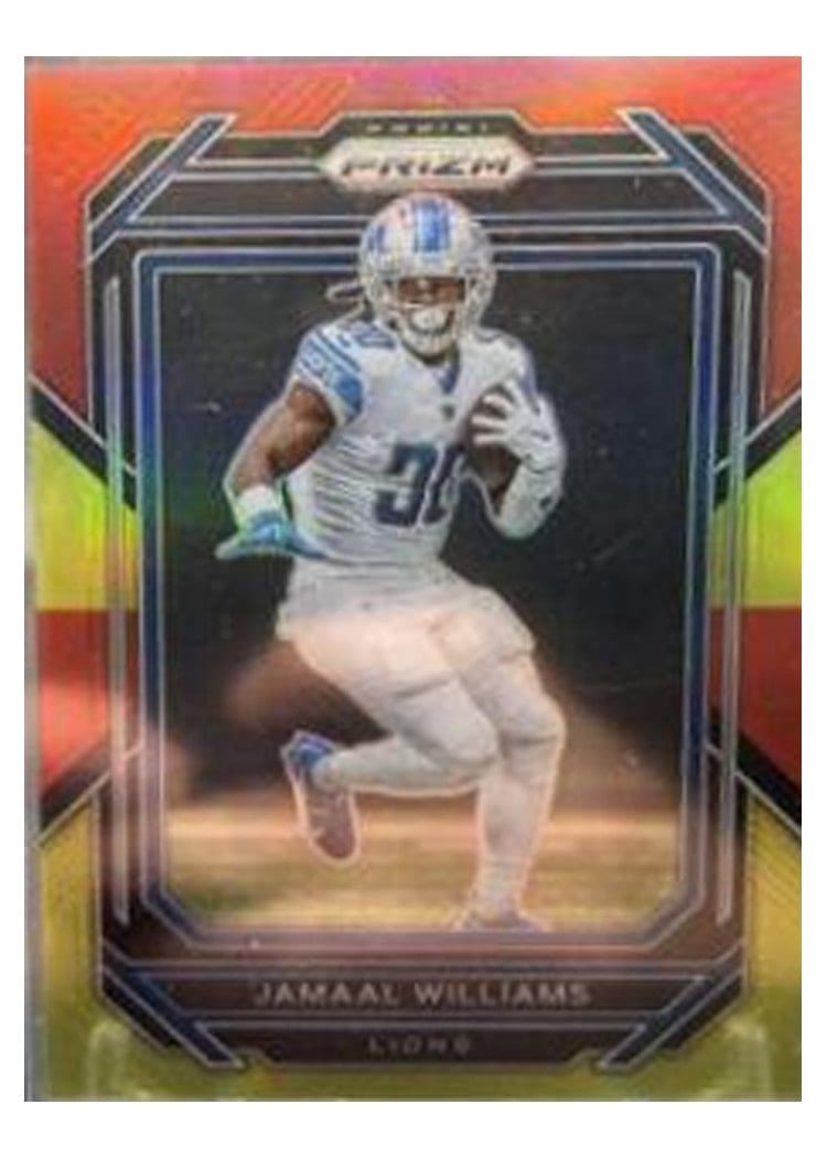 2022 Panini Prizm Base Set Jamaal Williams #97 card