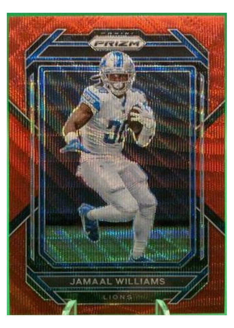 2022 Panini Prizm Base Set Jamaal Williams #97 card