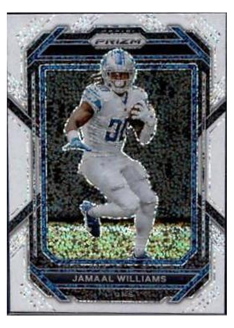 2022 Panini Prizm Base Set Jamaal Williams #97 card
