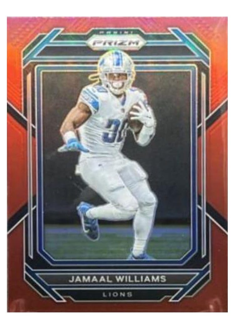 2022 Panini Prizm Base Set Jamaal Williams #97 card