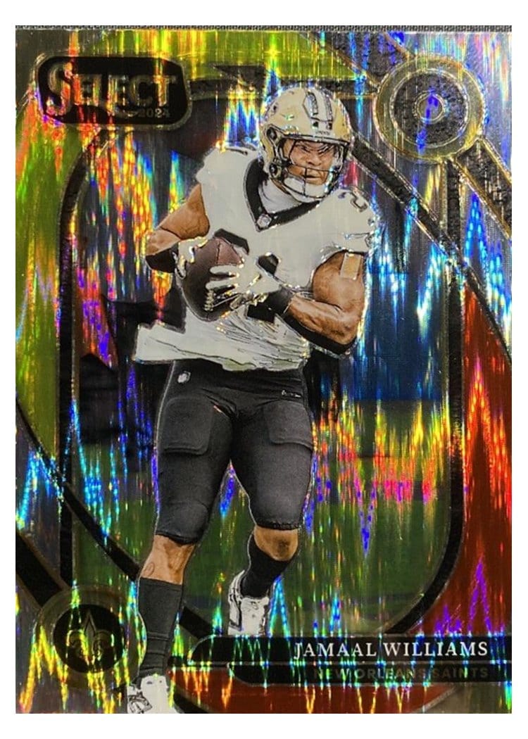 2024 Panini Select Base Set Jamaal Williams Red Mojo #266 card