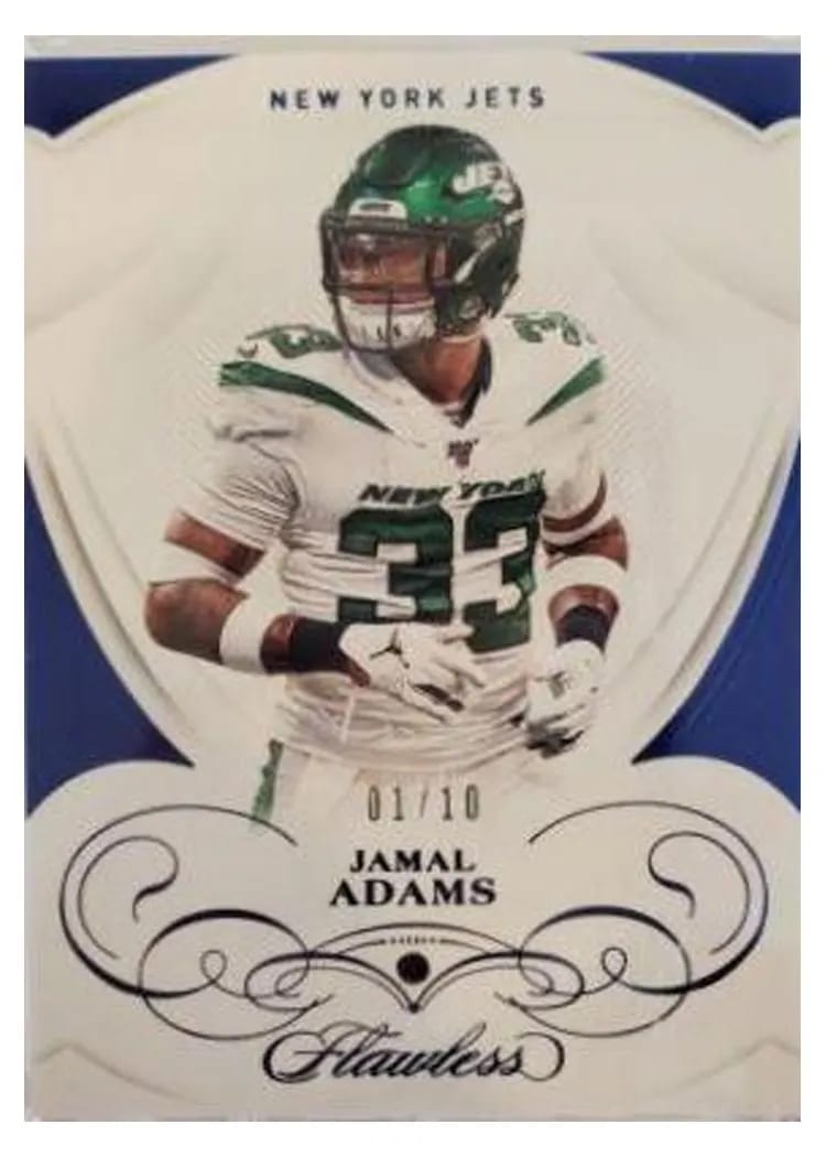 2019 Panini Flawless Base Ruby Jamal Adams #48 card