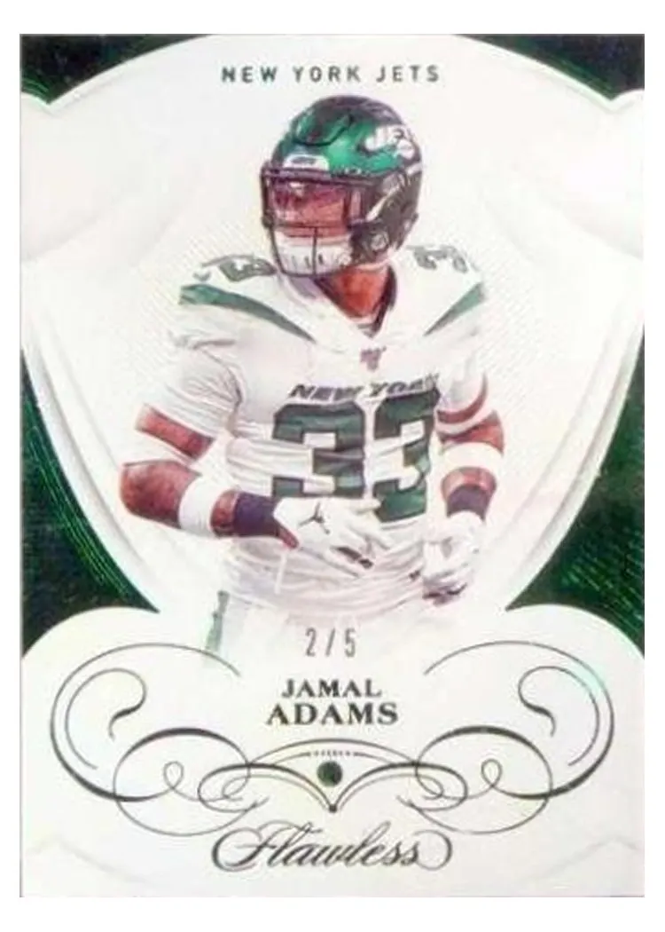 2019 Panini Flawless Base Ruby Jamal Adams #48 card