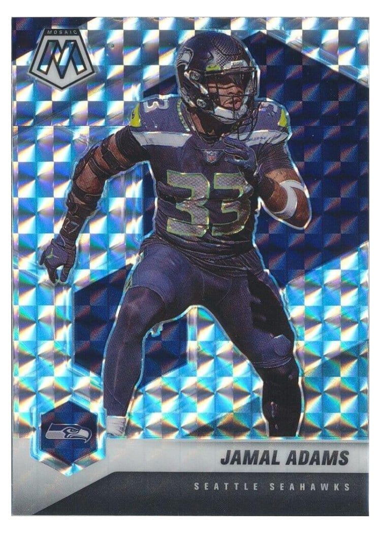 2021 Panini Mosaic Base Set Jamal Adams Mosaic #185 card