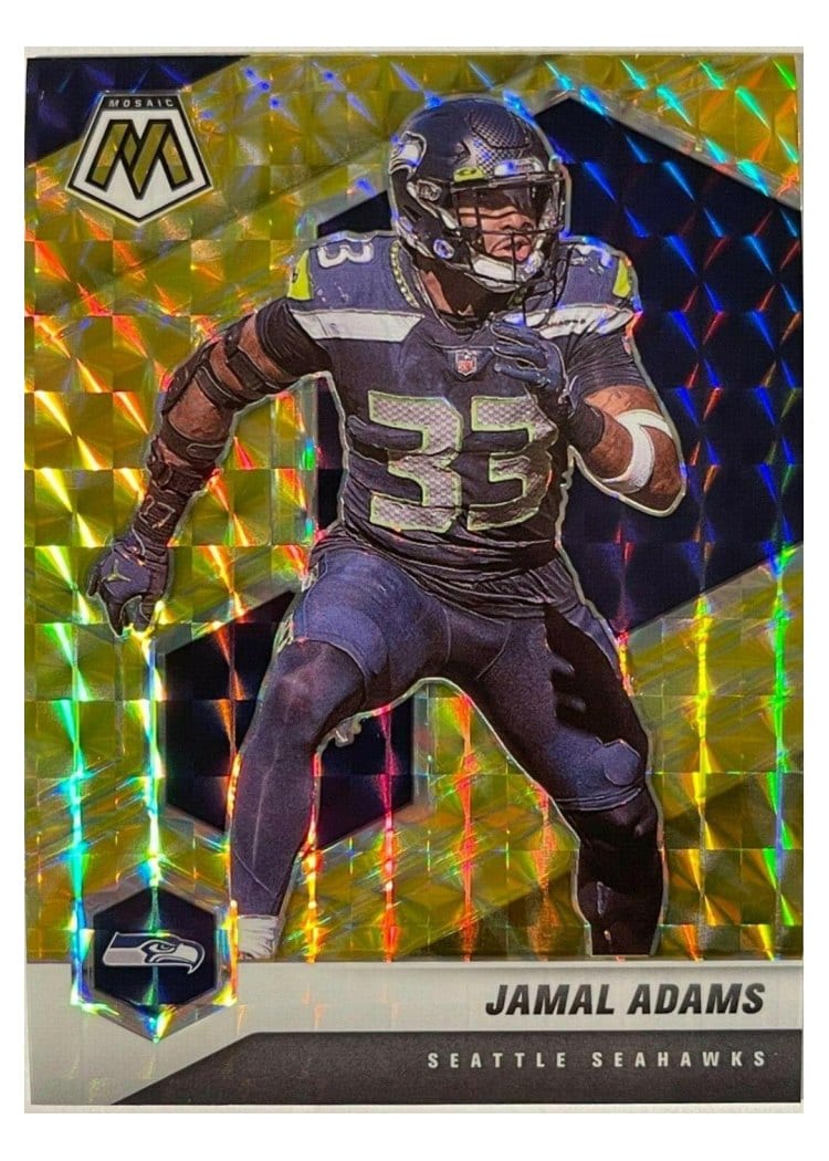 2021 Panini Mosaic Base Set Jamal Adams #185 card