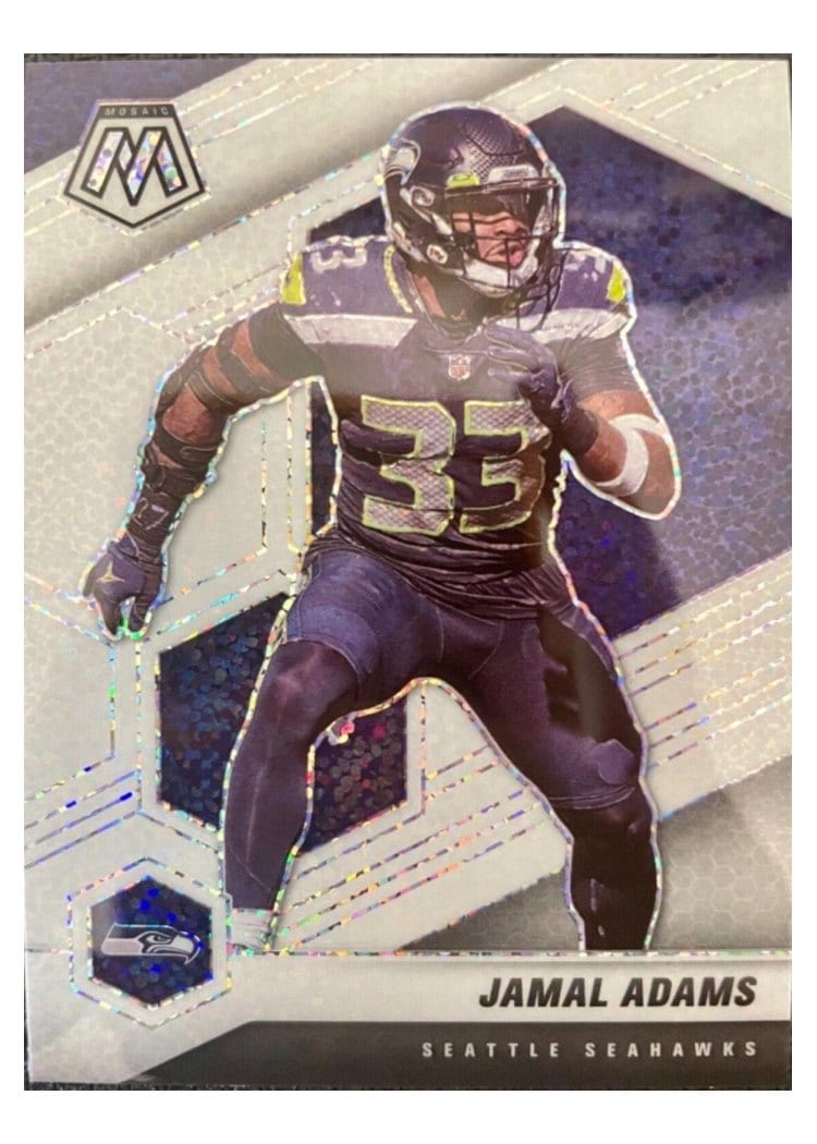 2021 Panini Mosaic Base Set Jamal Adams #185 card