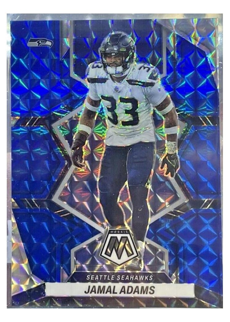2022 Panini Mosaic Base Set Jamal Adams Blue #228 card