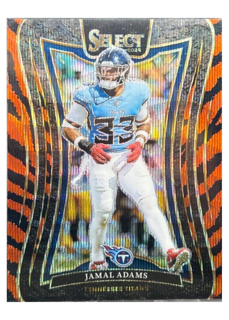 2024 Panini Select Base Set Jamal Adams #348 card