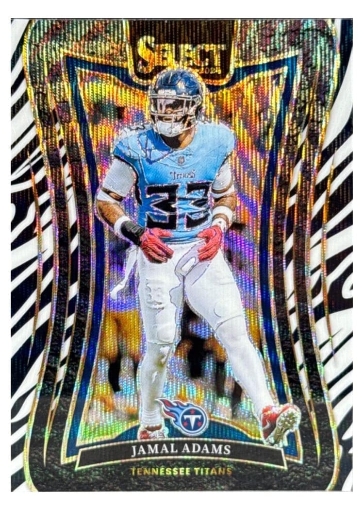 2024 Panini Select Base Set Jamal Adams #348 card