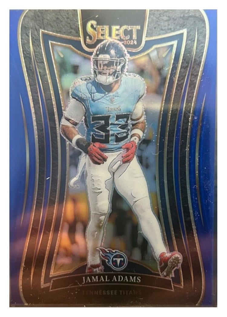 2024 Panini Select Base Set Jamal Adams #348 card