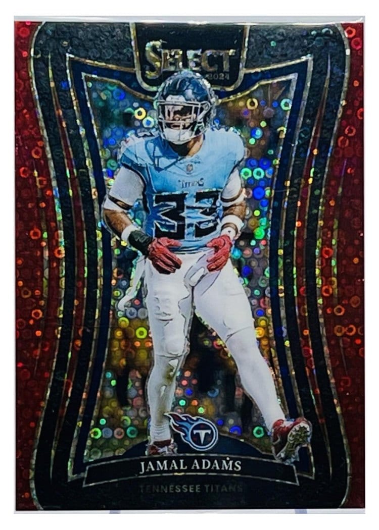 2024 Panini Select Base Set Jamal Adams #348 card
