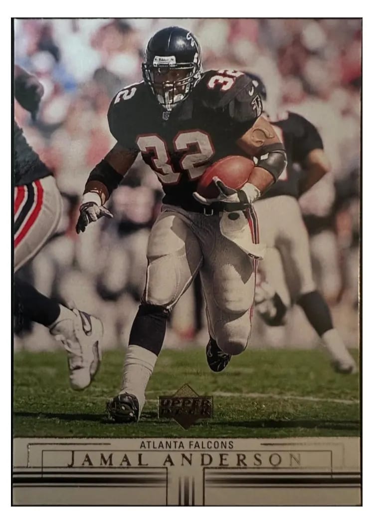 2001 Upper Deck Jamal Anderson #6 card