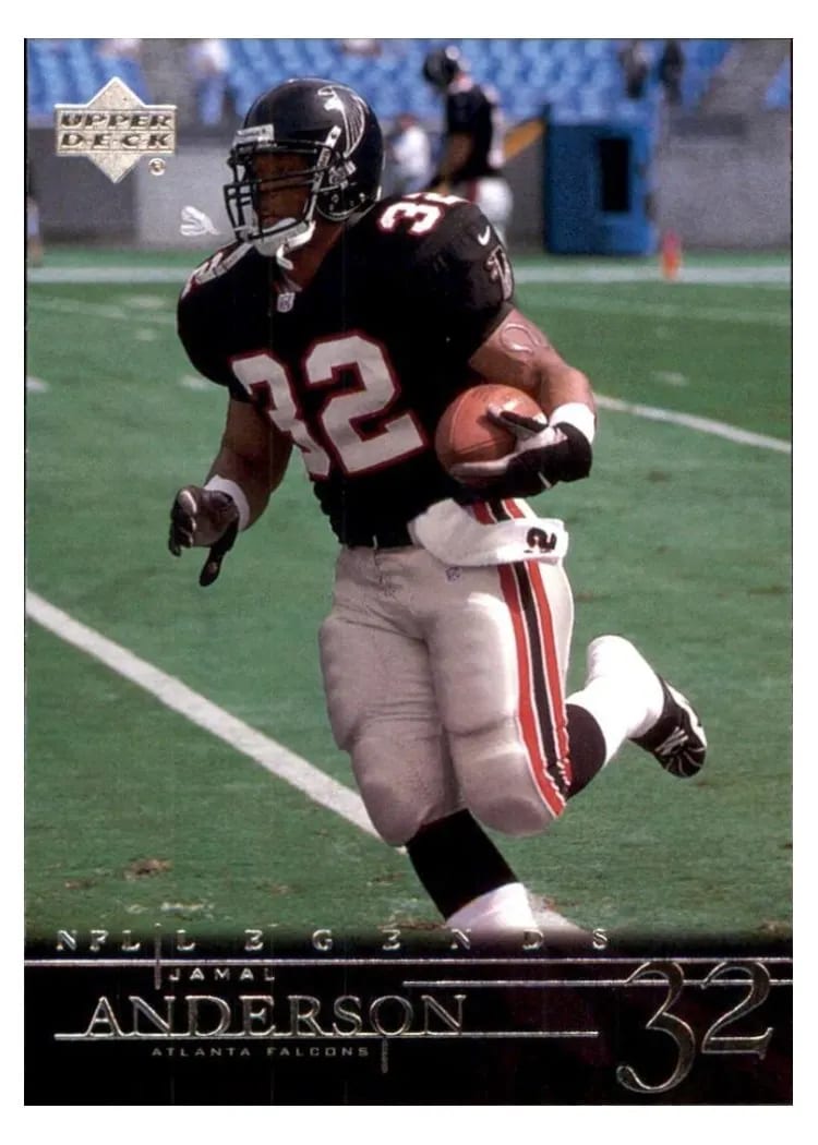 2001 Upper Deck Legends Jamal Anderson #2 card