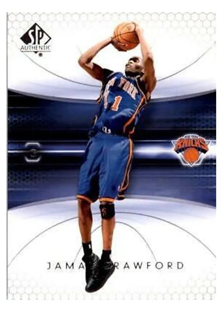 2004 SP Authentic Jamal Crawford #59 card
