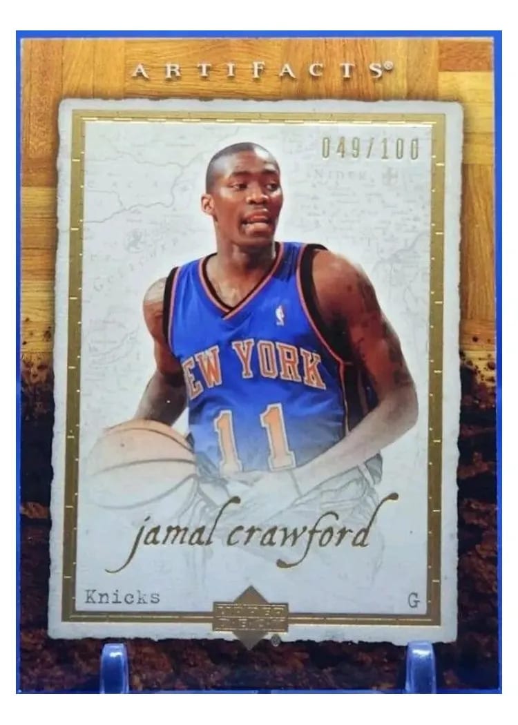 2007 Upper Deck Artifacts Jamal Crawford #66 card