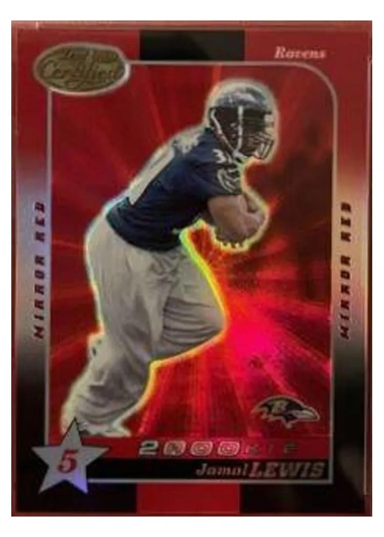 2000 Leaf Certified Jamal Lewis #224 card