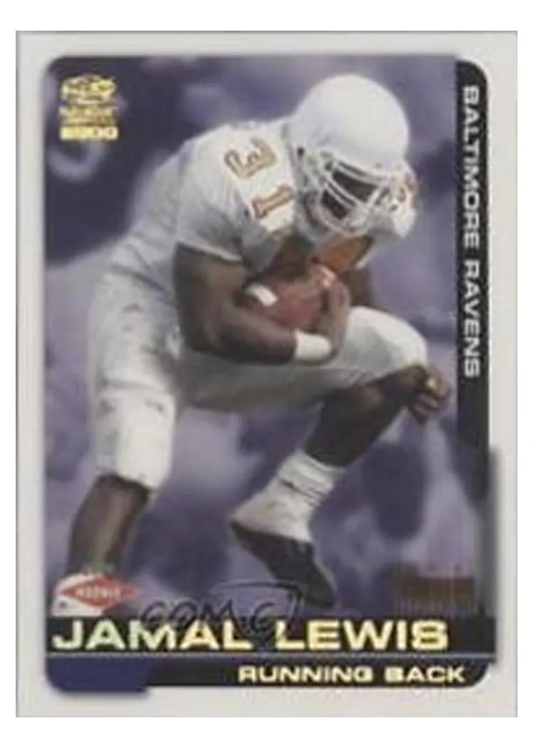 2000 Pacific Paramount Jamal Lewis #19 card