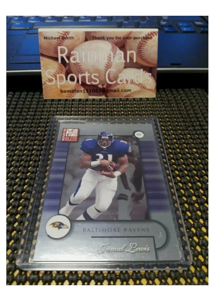 2001 Panini Donruss Elite Jamal Lewis #6 card