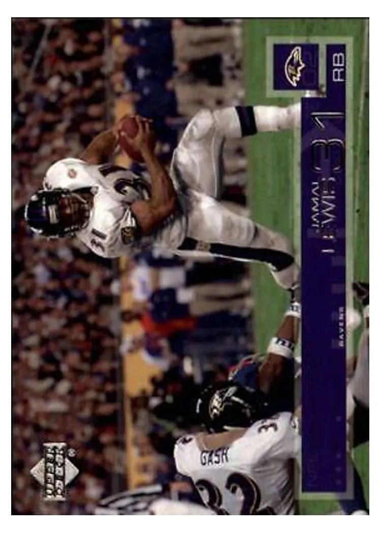 2002 Upper Deck Jamal Lewis #14 card