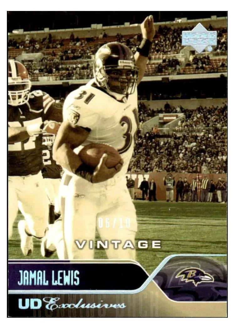 2004 Upper Deck Jamal Lewis #15 card