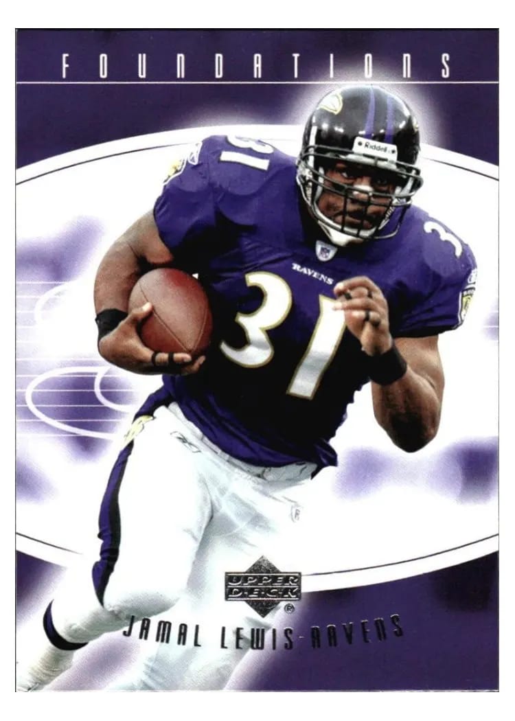 2004 Upper Deck Foundations Jamal Lewis #9 card