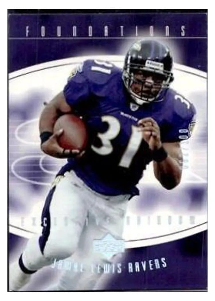 2004 Upper Deck Foundations Jamal Lewis #9 card