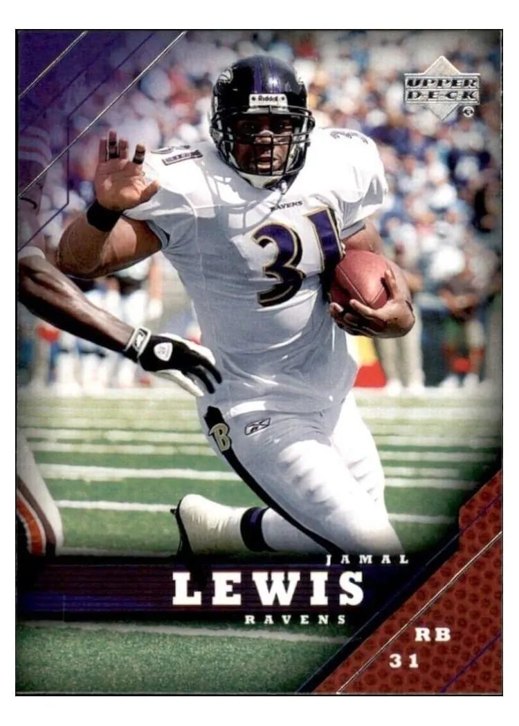 2005 Upper Deck Jamal Lewis #17 card