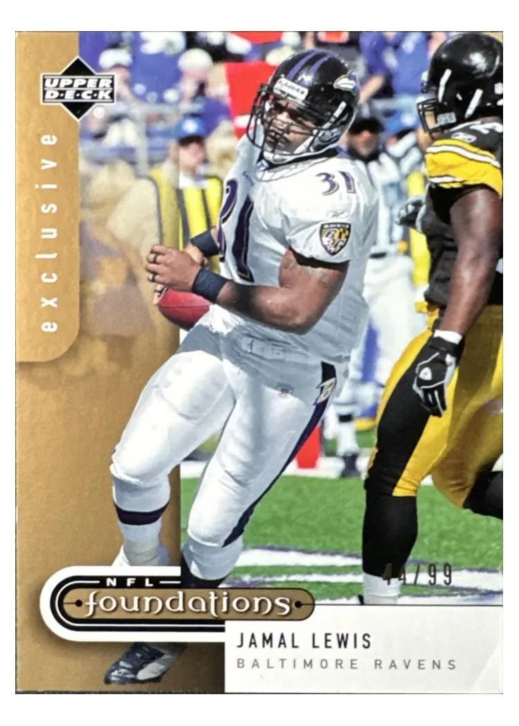 2005 Upper Deck Foundations Jamal Lewis #8 card