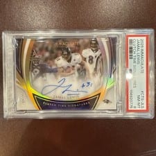 2025 Panini Immaculate Clutch Time Signatures Jamal Lewis #CTS-JLS card