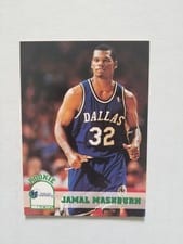 1993-94 Hoops Base Set Jamal Mashburn #323 card