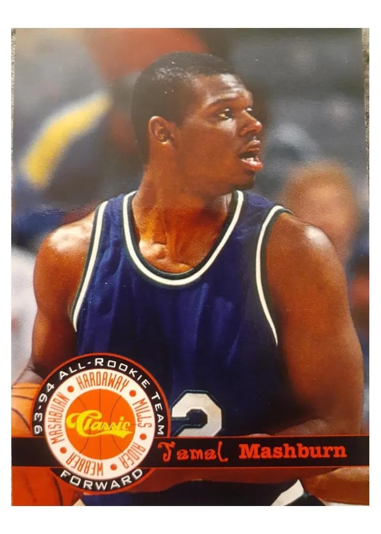 1994 Classic Draft Jamal Mashburn #12 card