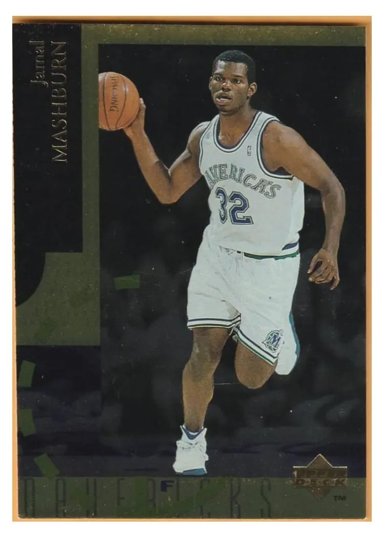 1994 Upper Deck SE Jamal Mashburn Gold #SE16 card