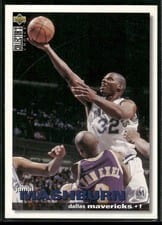 1995-96 Collector's Choice Base Set Jamal Mashburn #307 card
