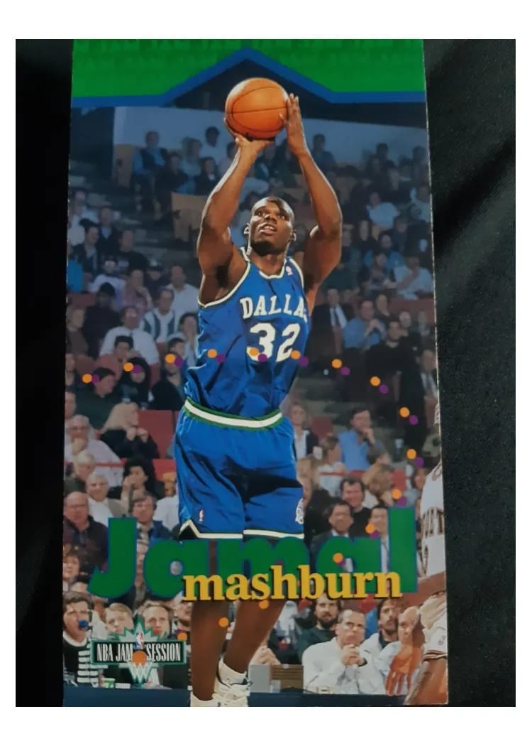 1995 Fleer Jam Session Jamal Mashburn #24 card
